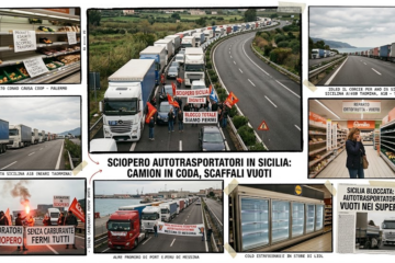 Sciopero degli autotrasportatori e blocco logistico: incubo scaffali vuoti in Sicilia, ma la sanità tiene