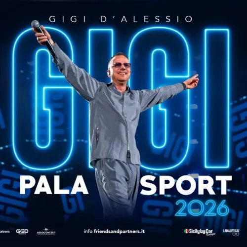 Gigi D’Alessio pronto a conquistare i palasport: il calendario ufficiale del “Gigi Palasport 2026”