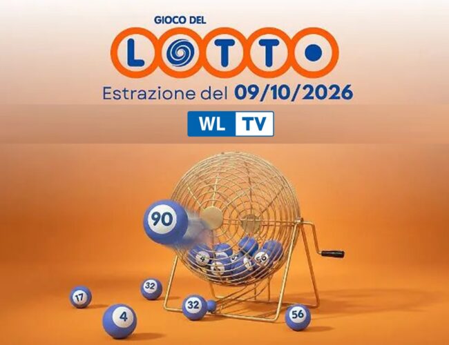 Lotto, 10eLotto e Superenalotto: le estrazioni e le quote del 9 ottobre 2026