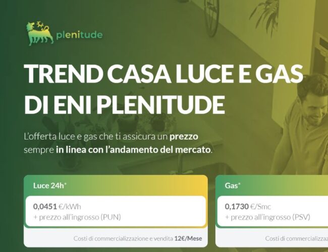 Eni Plenitude, Codici contesta l’offerta “Adotta un Pannello”: «Canone certo, ma risparmio incerto»