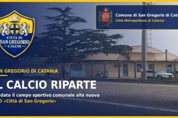 San Gregorio di Catania, il calcio riparte: affidato il campo sportivo comunale alla nuova «Città di San Gregorio»