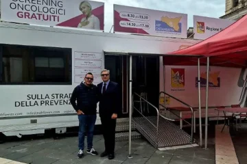 Prevenzione oncologica a Caltanissetta: camper dell’ASP in Piazza Garibaldi per screening gratuiti